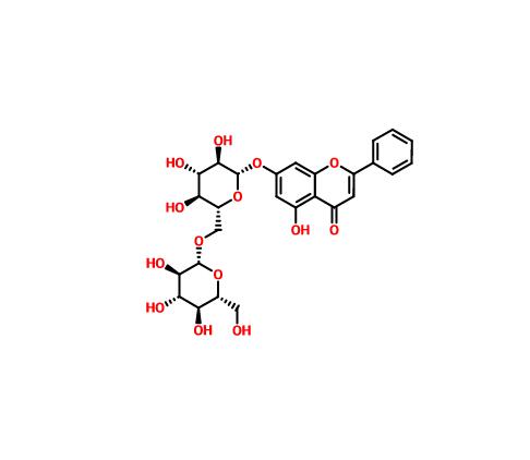 白杨素-7-O-龙胆二糖苷|88640-89-5