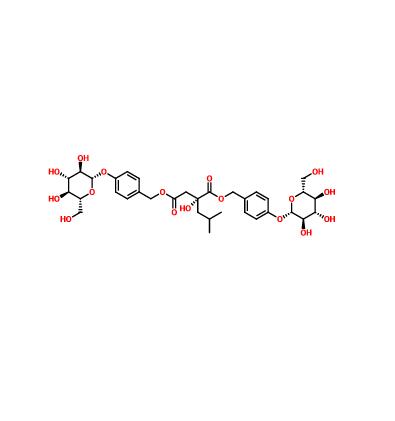 1,4-二[4-(葡萄糖氧)苄基]-2-异丁基苹果酸酯|58139-23-4