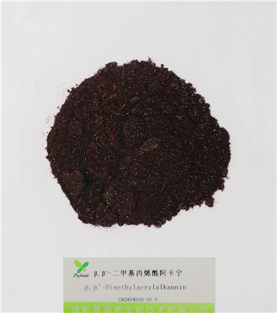 β，β’-二甲基丙烯酰阿卡宁|34539-65-6